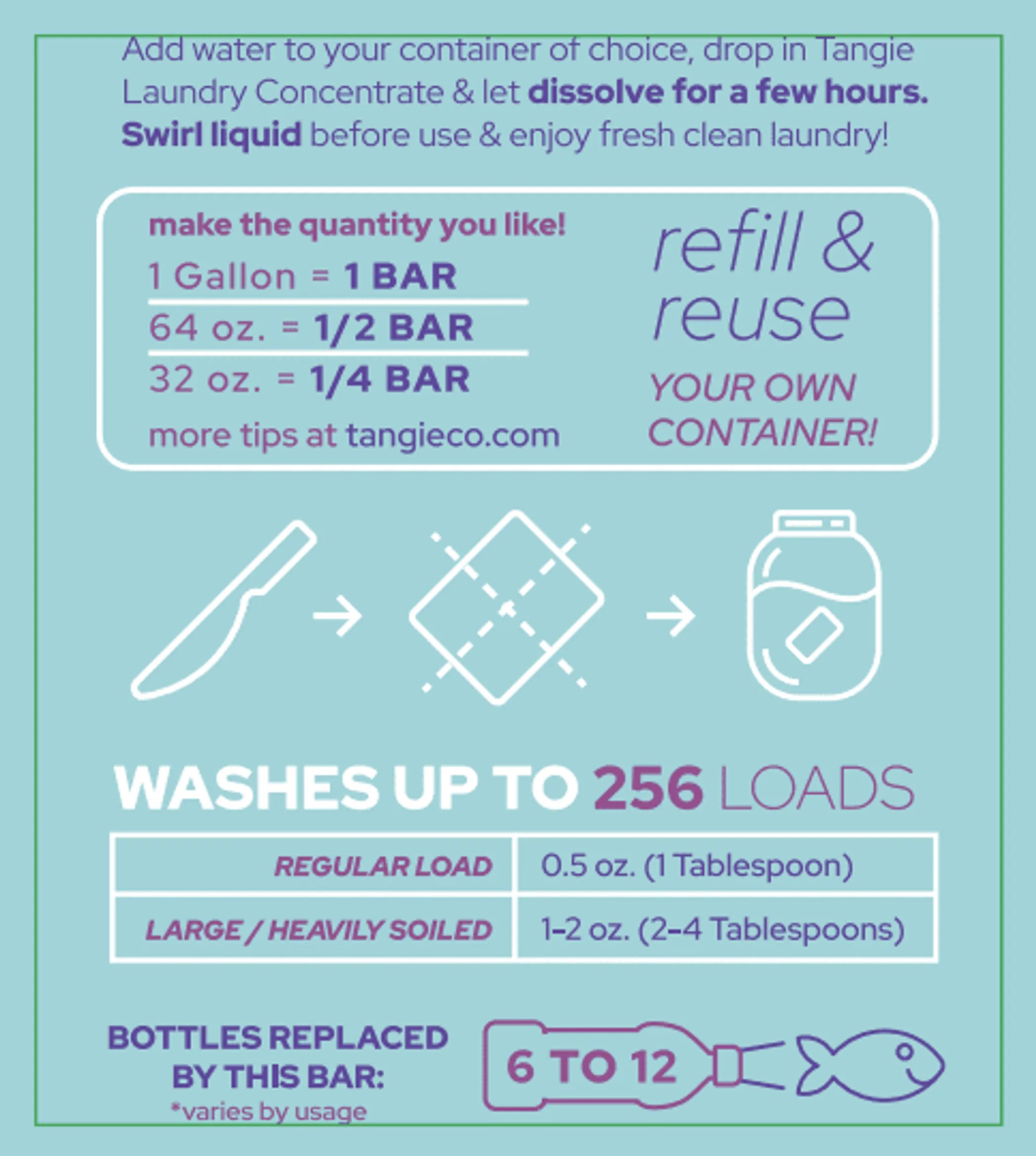 Zero Waste Laundry Concentrate