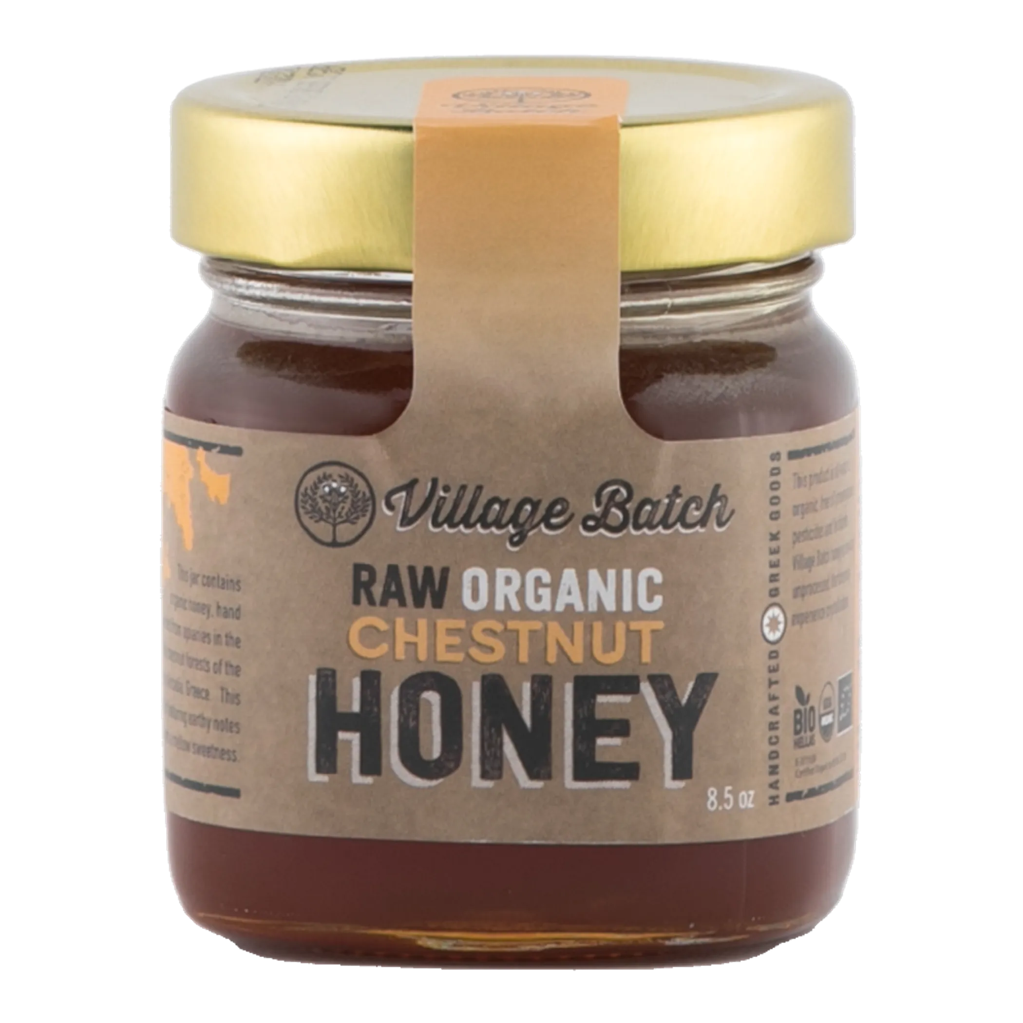 Raw Organic Chestnut Honey