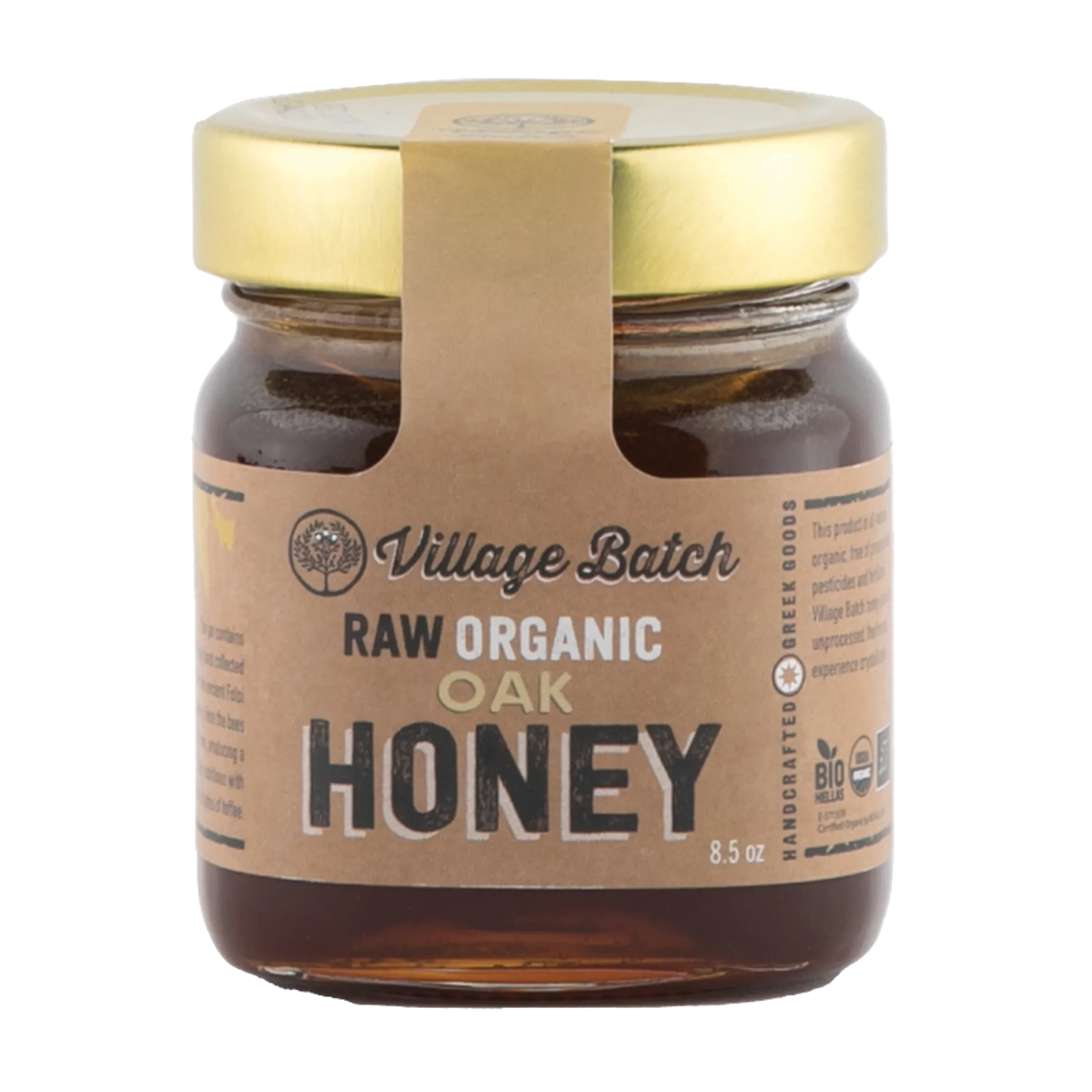Raw Organic Oak Honey
